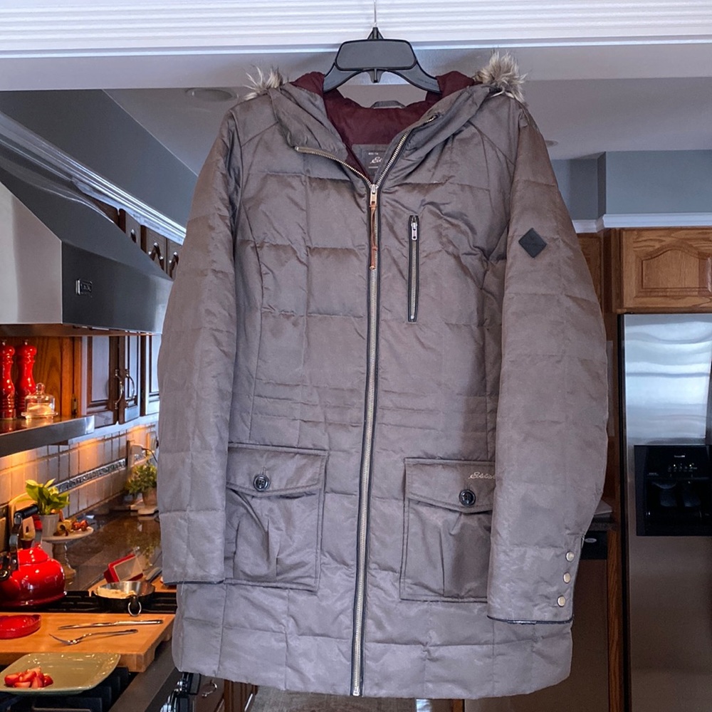 Eddie Bauer puffer coat